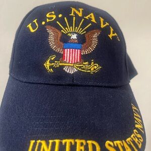 US Navy strap back hat